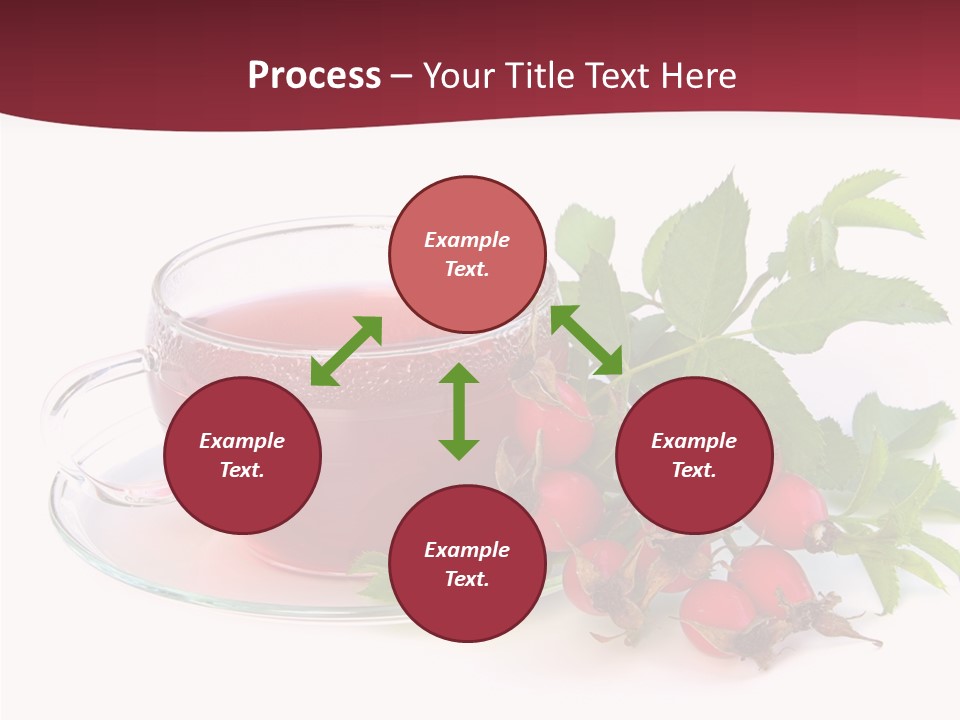 Macro Berry Natural PowerPoint Template