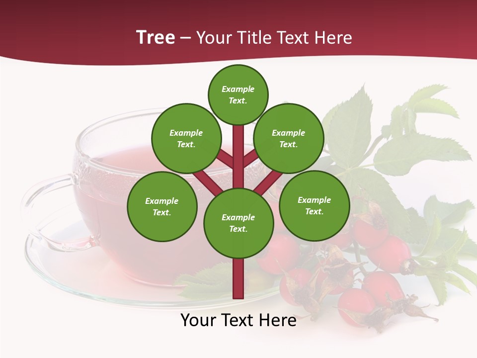 Macro Berry Natural PowerPoint Template