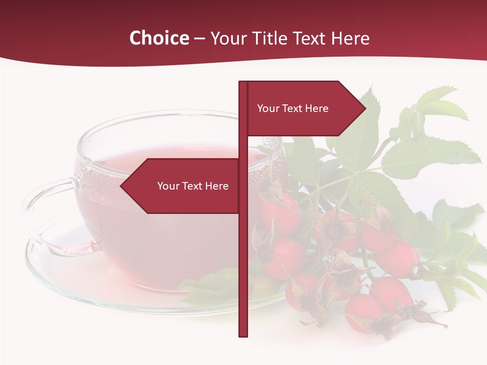 Macro Berry Natural PowerPoint Template