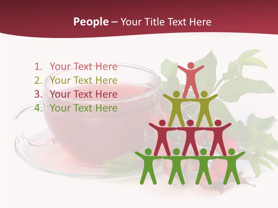 Macro Berry Natural PowerPoint Template