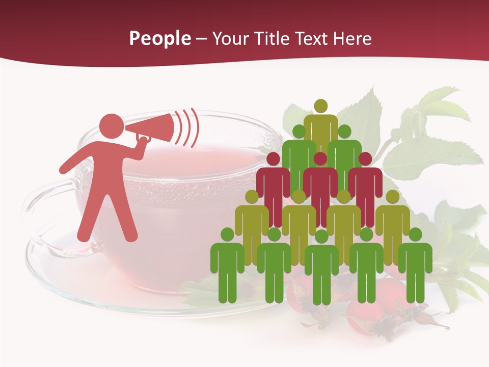 Macro Berry Natural PowerPoint Template