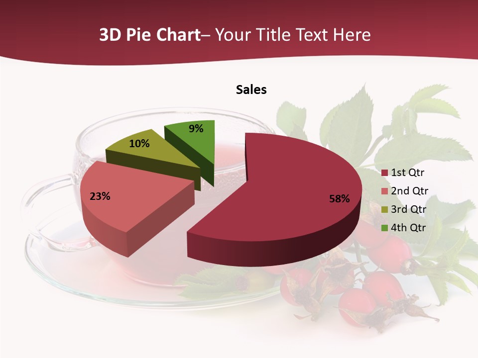Macro Berry Natural PowerPoint Template