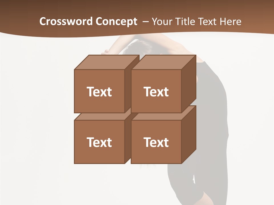 Beautiful Girl Stunt PowerPoint Template