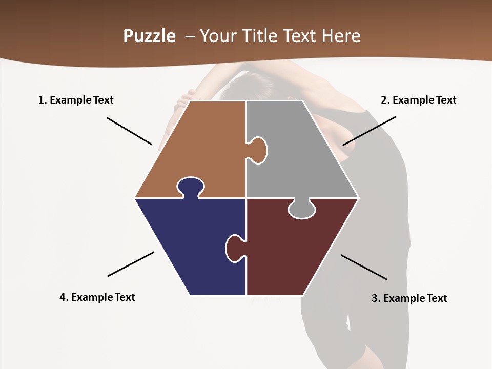 Beautiful Girl Stunt PowerPoint Template