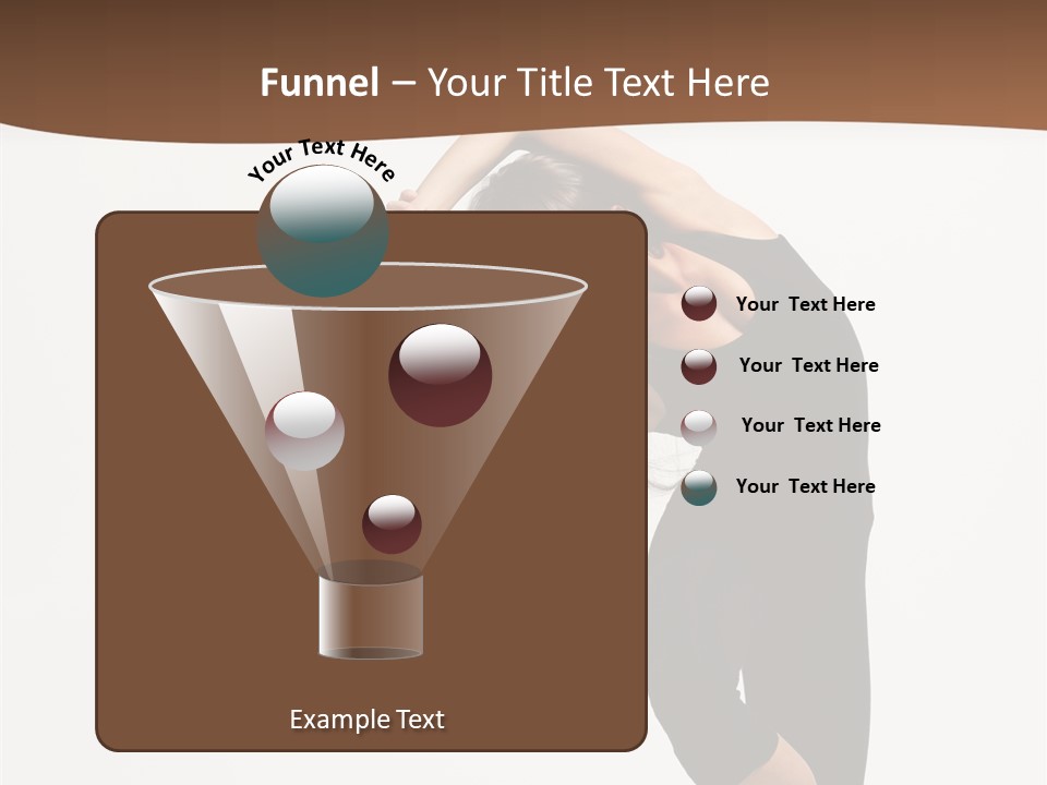 Beautiful Girl Stunt PowerPoint Template