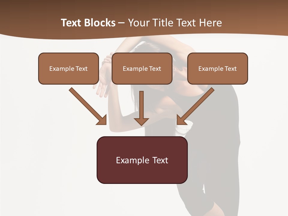 Beautiful Girl Stunt PowerPoint Template