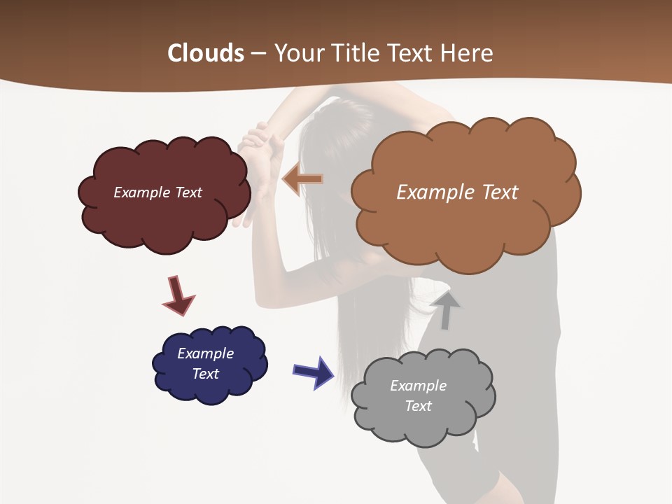 Beautiful Girl Stunt PowerPoint Template