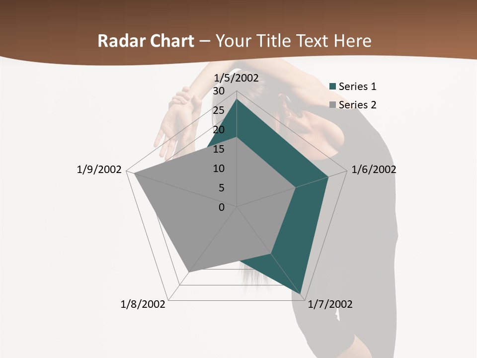 Beautiful Girl Stunt PowerPoint Template