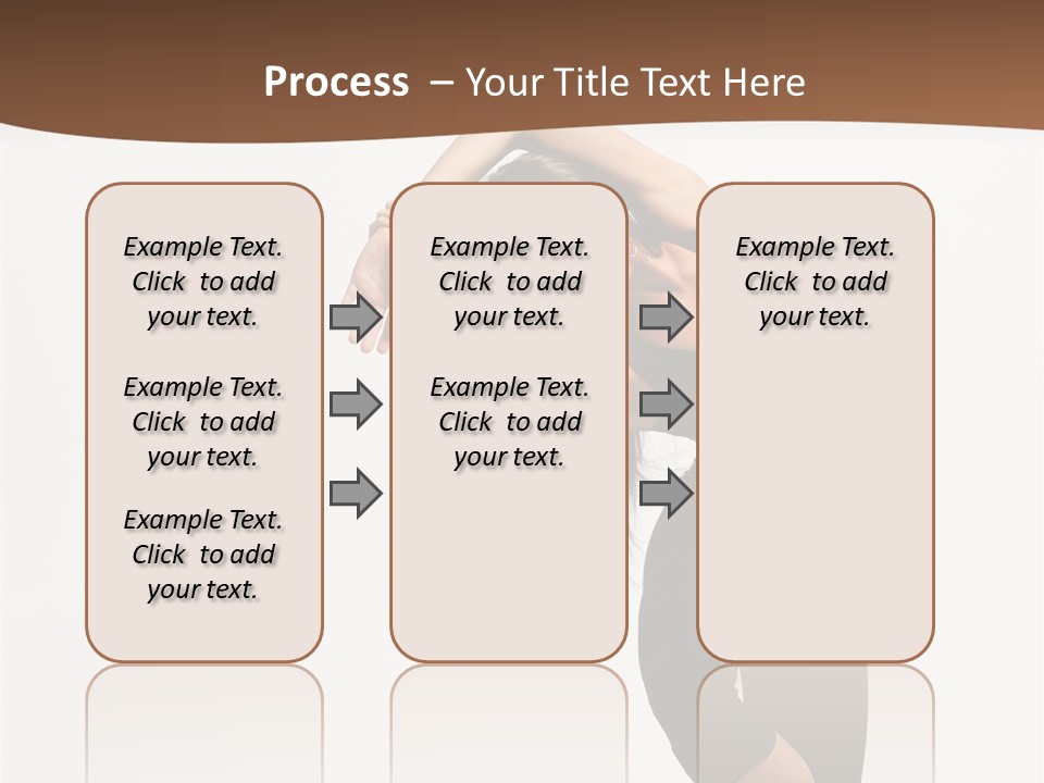 Beautiful Girl Stunt PowerPoint Template