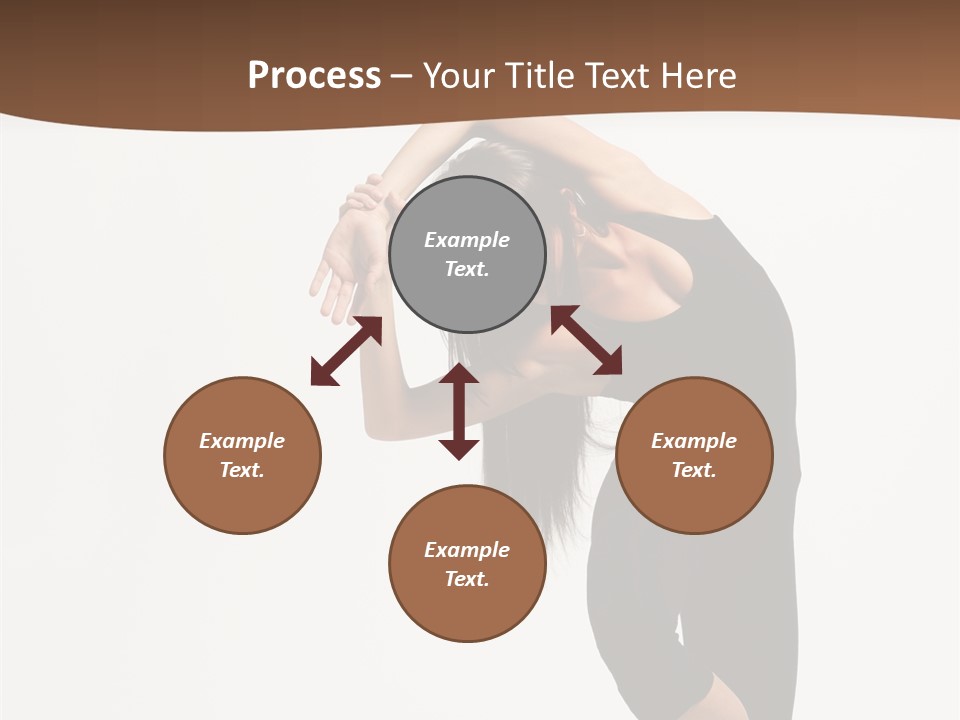 Beautiful Girl Stunt PowerPoint Template