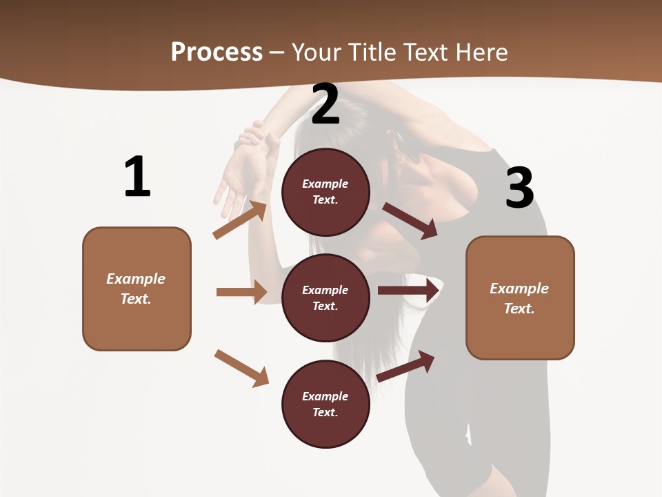 Beautiful Girl Stunt PowerPoint Template