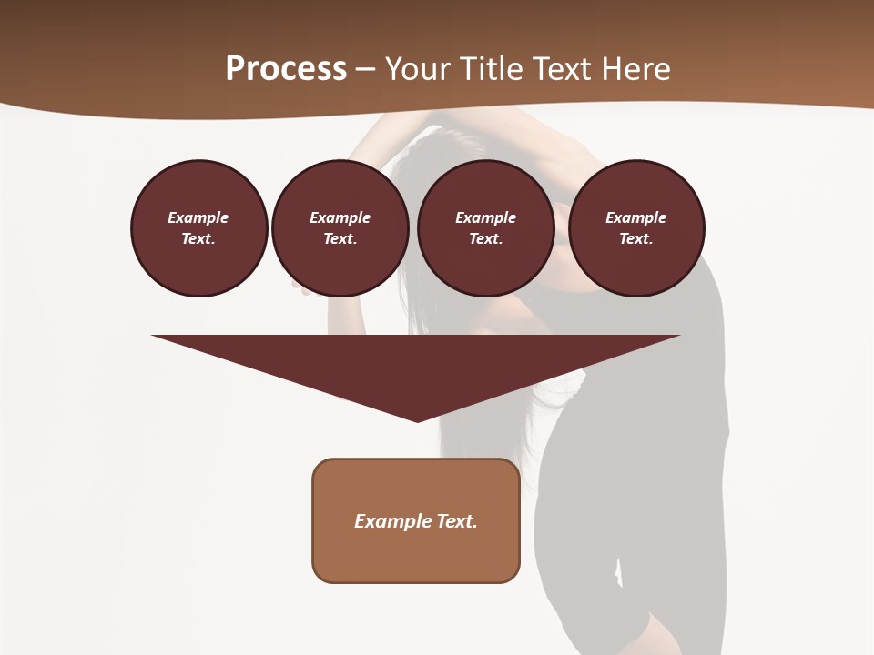 Beautiful Girl Stunt PowerPoint Template