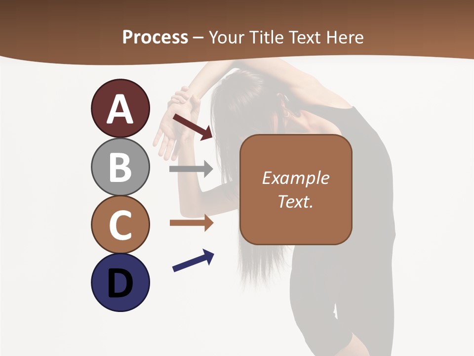 Beautiful Girl Stunt PowerPoint Template