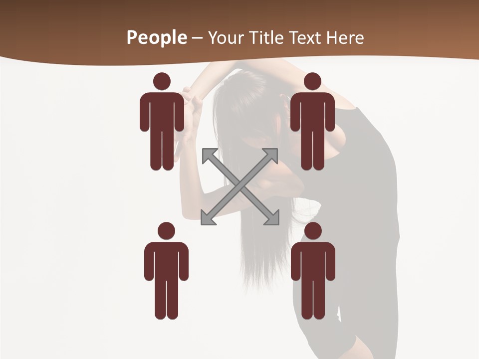 Beautiful Girl Stunt PowerPoint Template