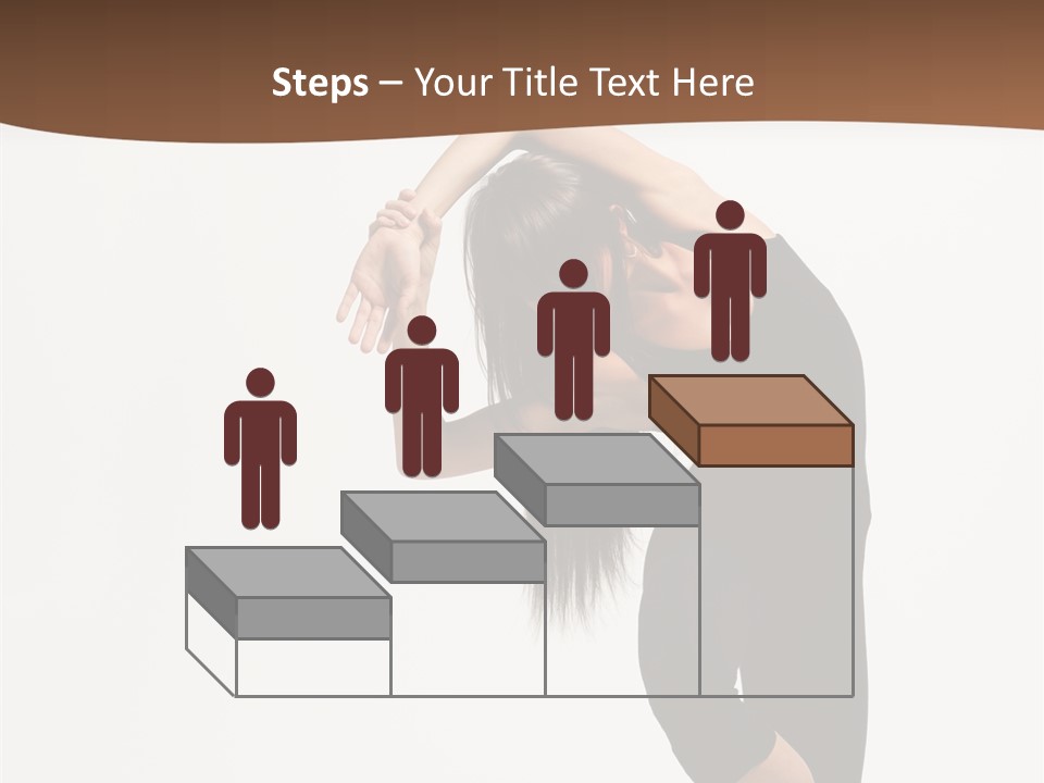 Beautiful Girl Stunt PowerPoint Template