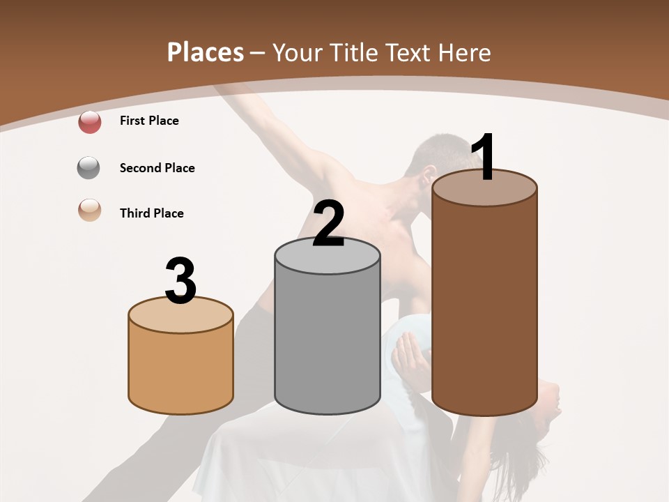 Dancer Woman Pose PowerPoint Template