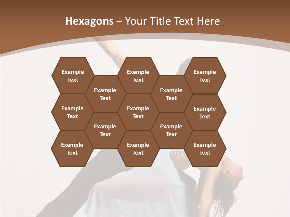 Dancer Woman Pose PowerPoint Template