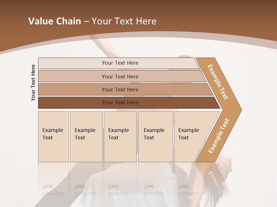 Dancer Woman Pose PowerPoint Template