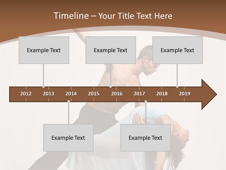 Dancer Woman Pose PowerPoint Template