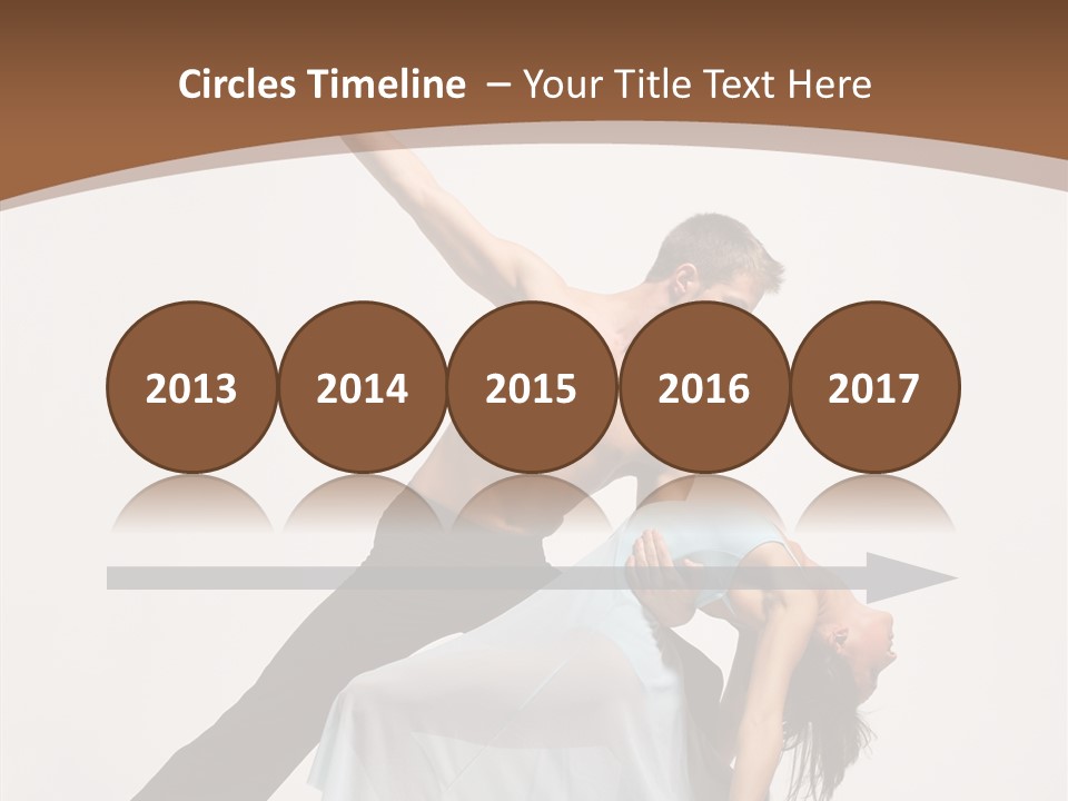 Dancer Woman Pose PowerPoint Template