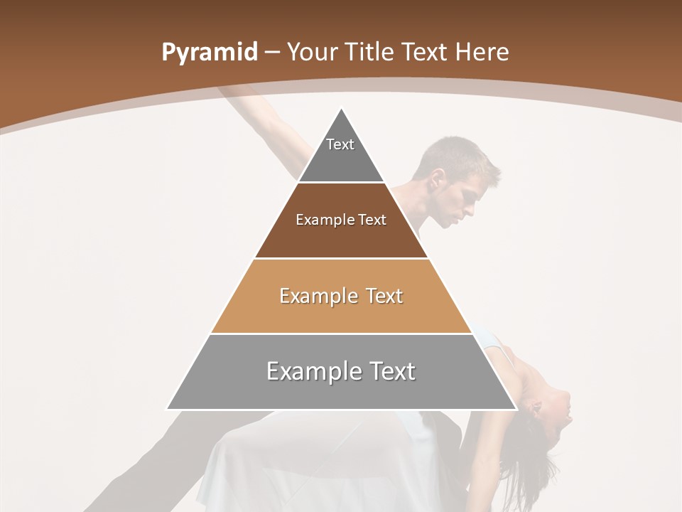 Dancer Woman Pose PowerPoint Template