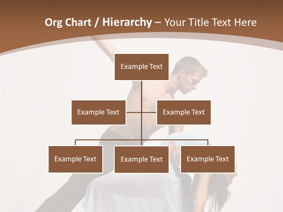 Dancer Woman Pose PowerPoint Template