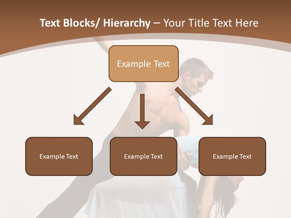 Dancer Woman Pose PowerPoint Template