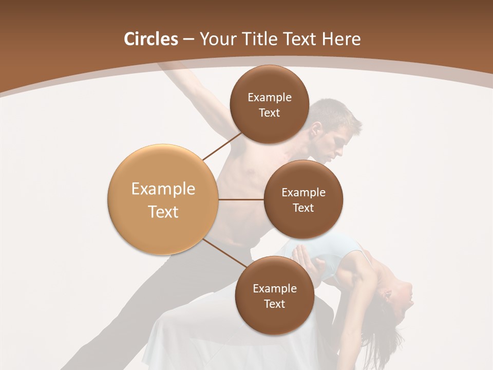 Dancer Woman Pose PowerPoint Template