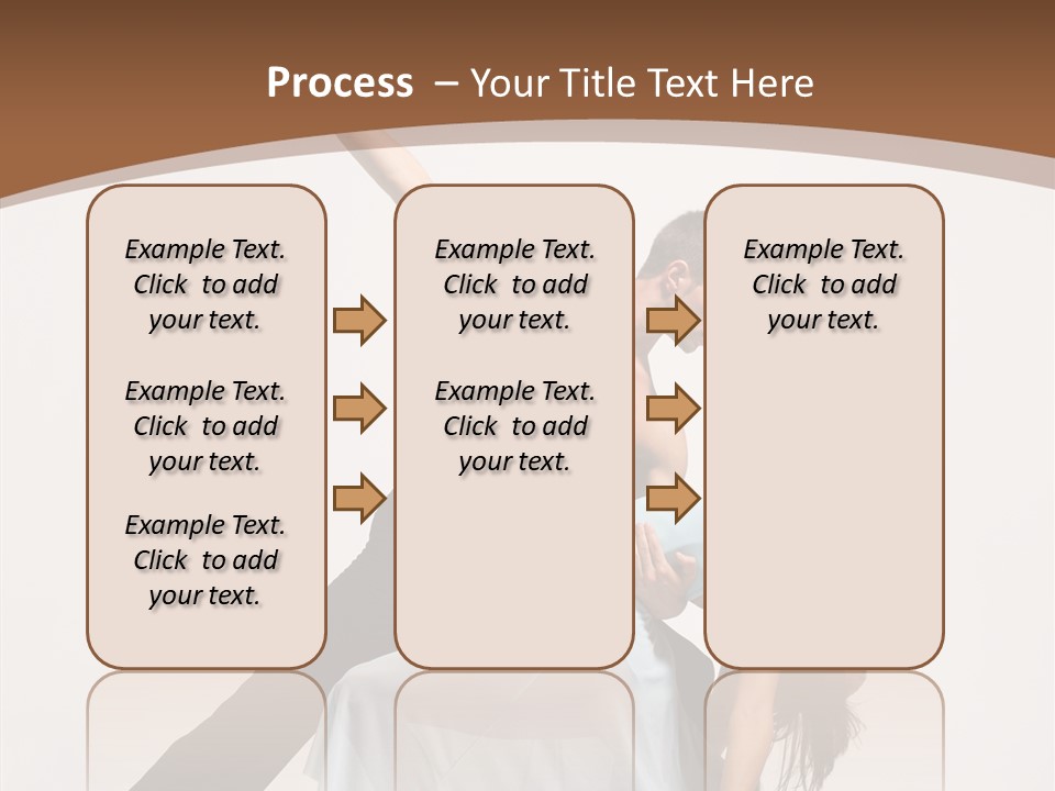 Dancer Woman Pose PowerPoint Template