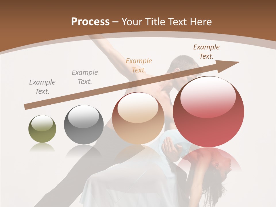 Dancer Woman Pose PowerPoint Template