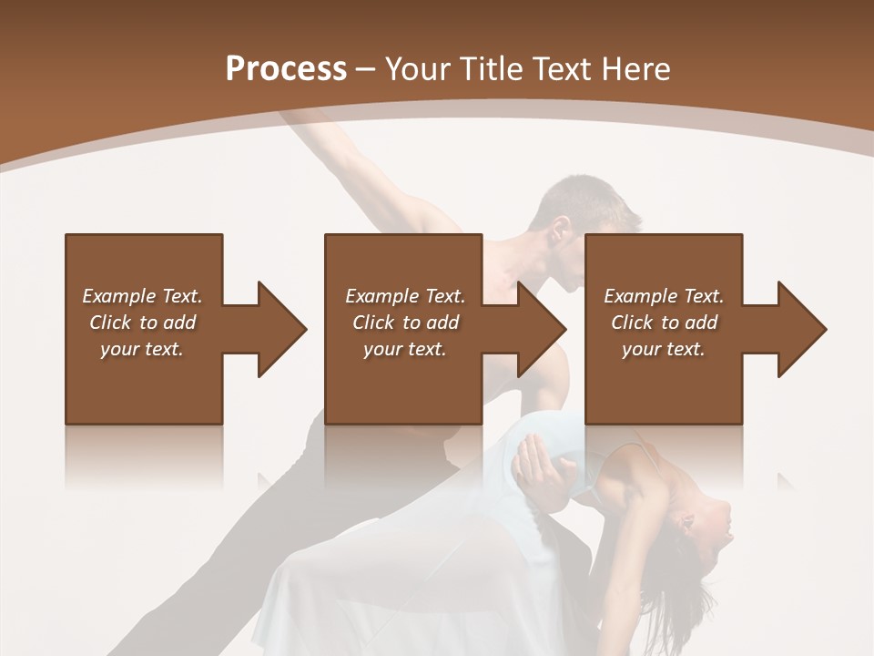 Dancer Woman Pose PowerPoint Template