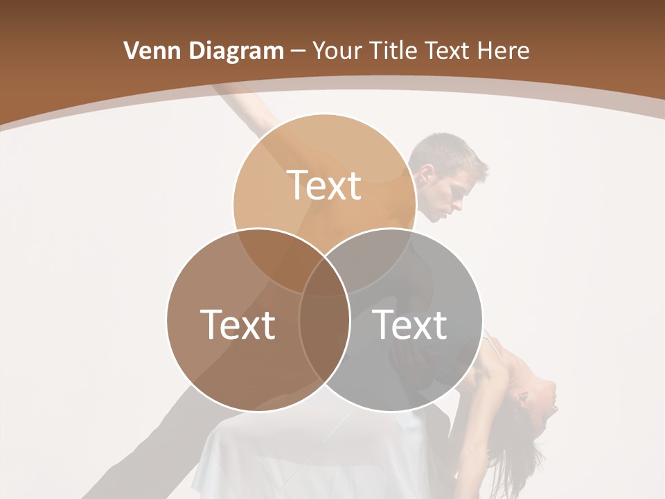Dancer Woman Pose PowerPoint Template