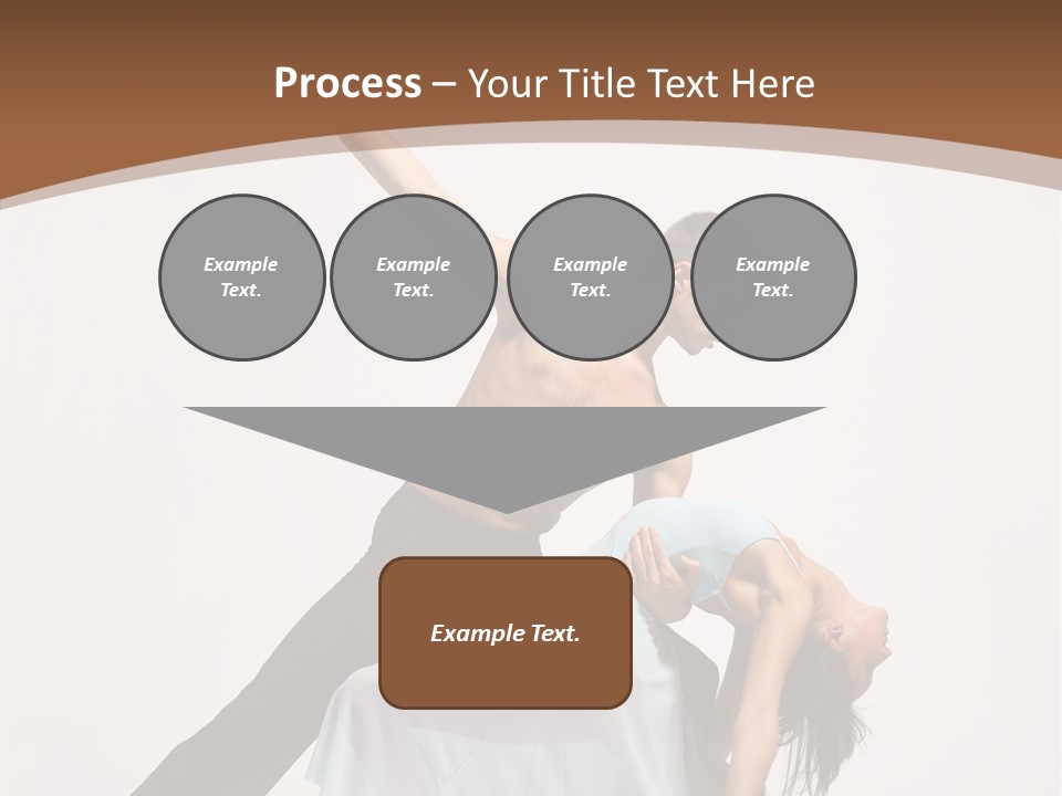 Dancer Woman Pose PowerPoint Template