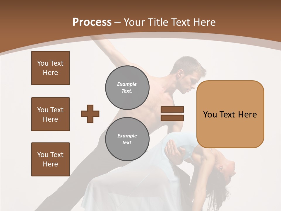 Dancer Woman Pose PowerPoint Template