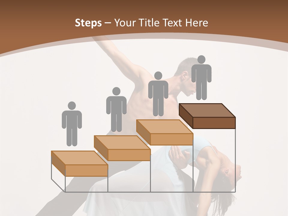 Dancer Woman Pose PowerPoint Template