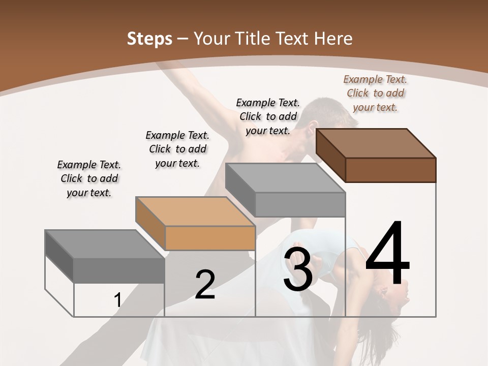 Dancer Woman Pose PowerPoint Template