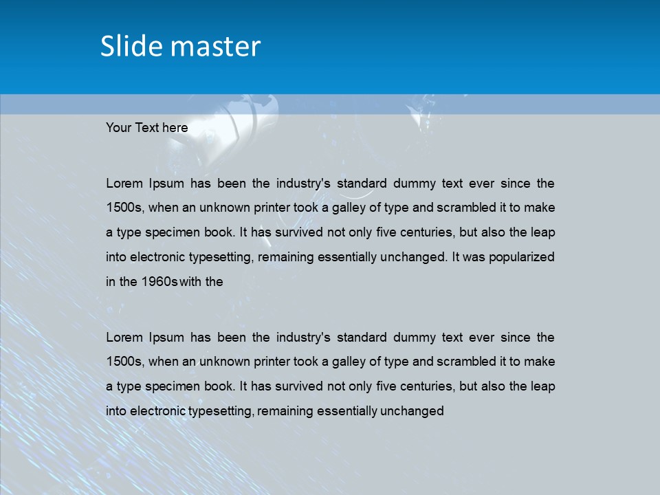 Pretty Image Graphic PowerPoint Template