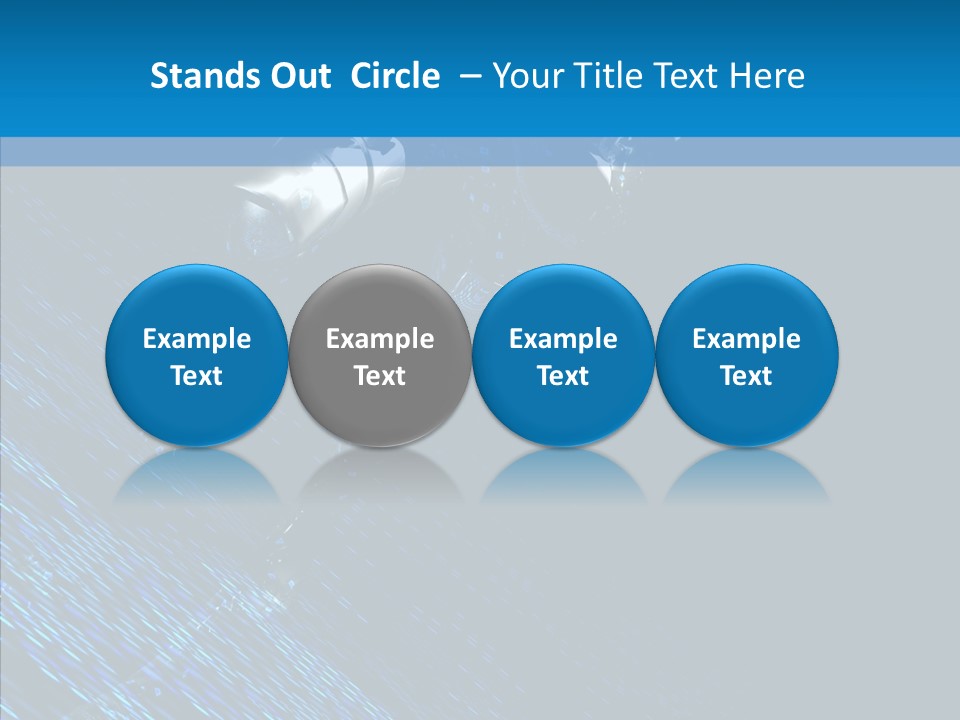 Pretty Image Graphic PowerPoint Template