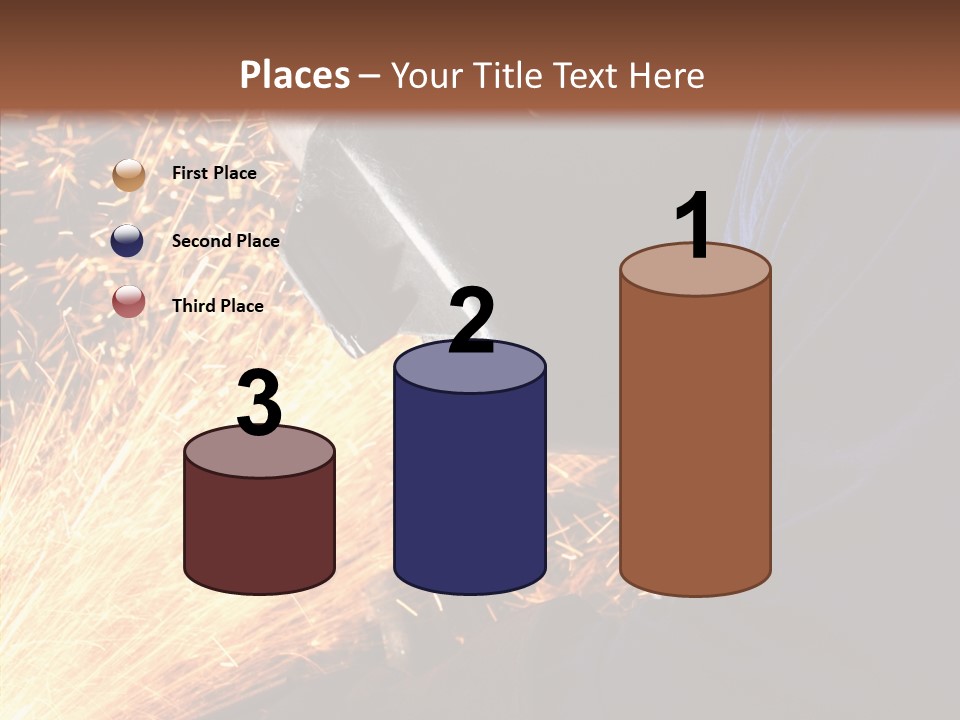 Technology Manufacturing Welding PowerPoint Template