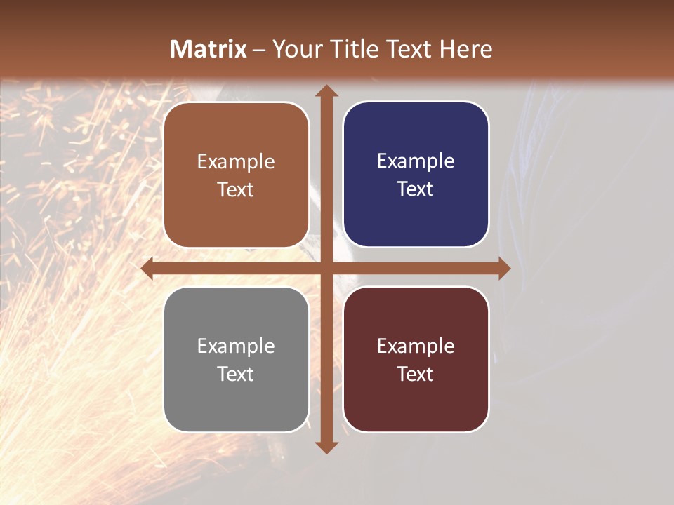 Technology Manufacturing Welding PowerPoint Template