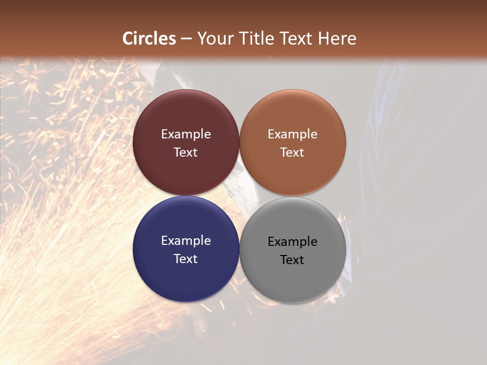 Technology Manufacturing Welding PowerPoint Template