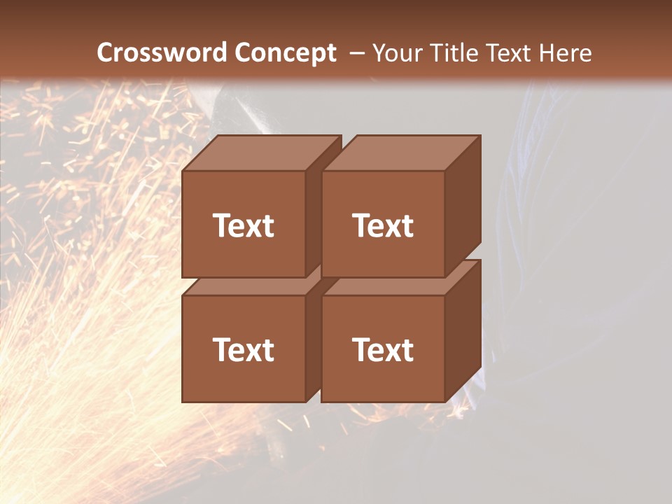 Technology Manufacturing Welding PowerPoint Template