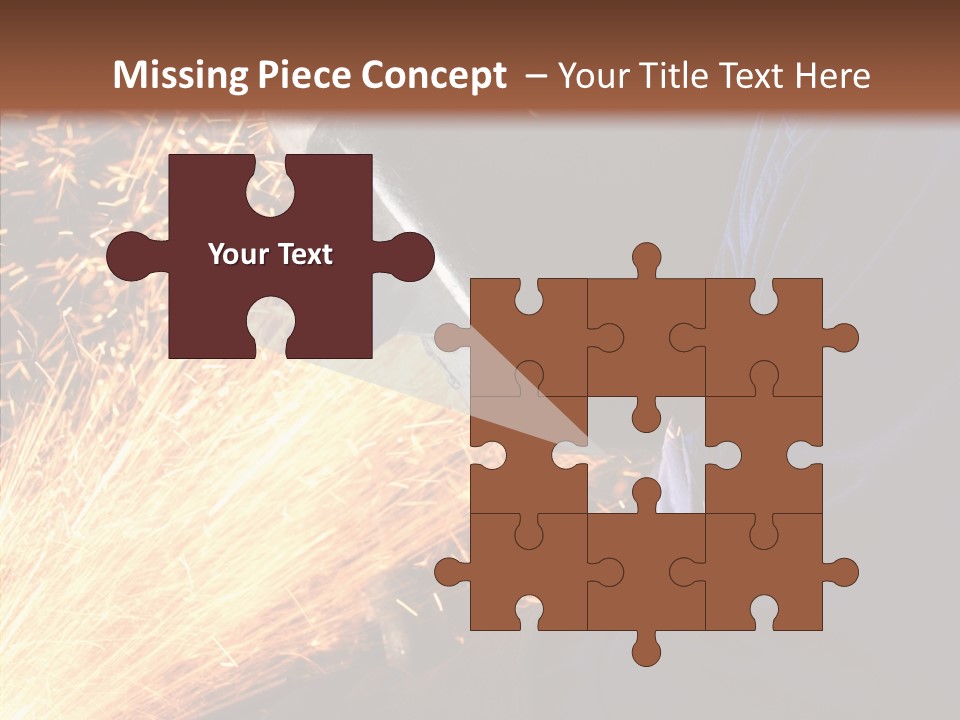 Technology Manufacturing Welding PowerPoint Template