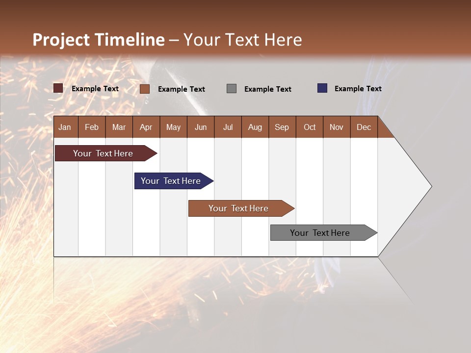 Technology Manufacturing Welding PowerPoint Template