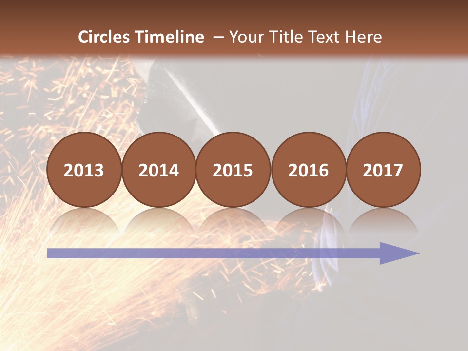 Technology Manufacturing Welding PowerPoint Template