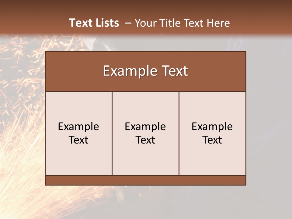 Technology Manufacturing Welding PowerPoint Template