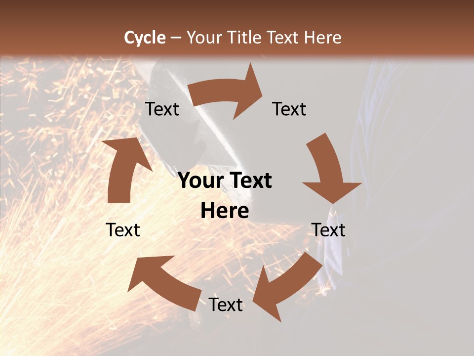 Technology Manufacturing Welding PowerPoint Template