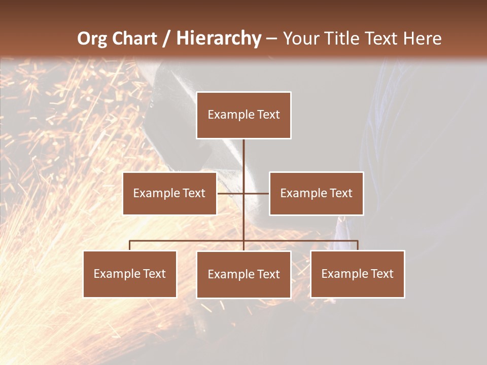 Technology Manufacturing Welding PowerPoint Template