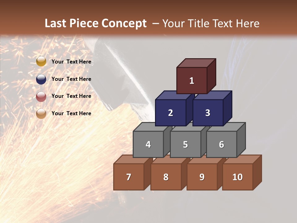 Technology Manufacturing Welding PowerPoint Template