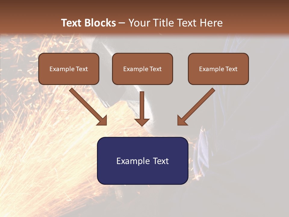 Technology Manufacturing Welding PowerPoint Template